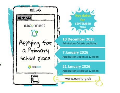 Primary School Applications 2026